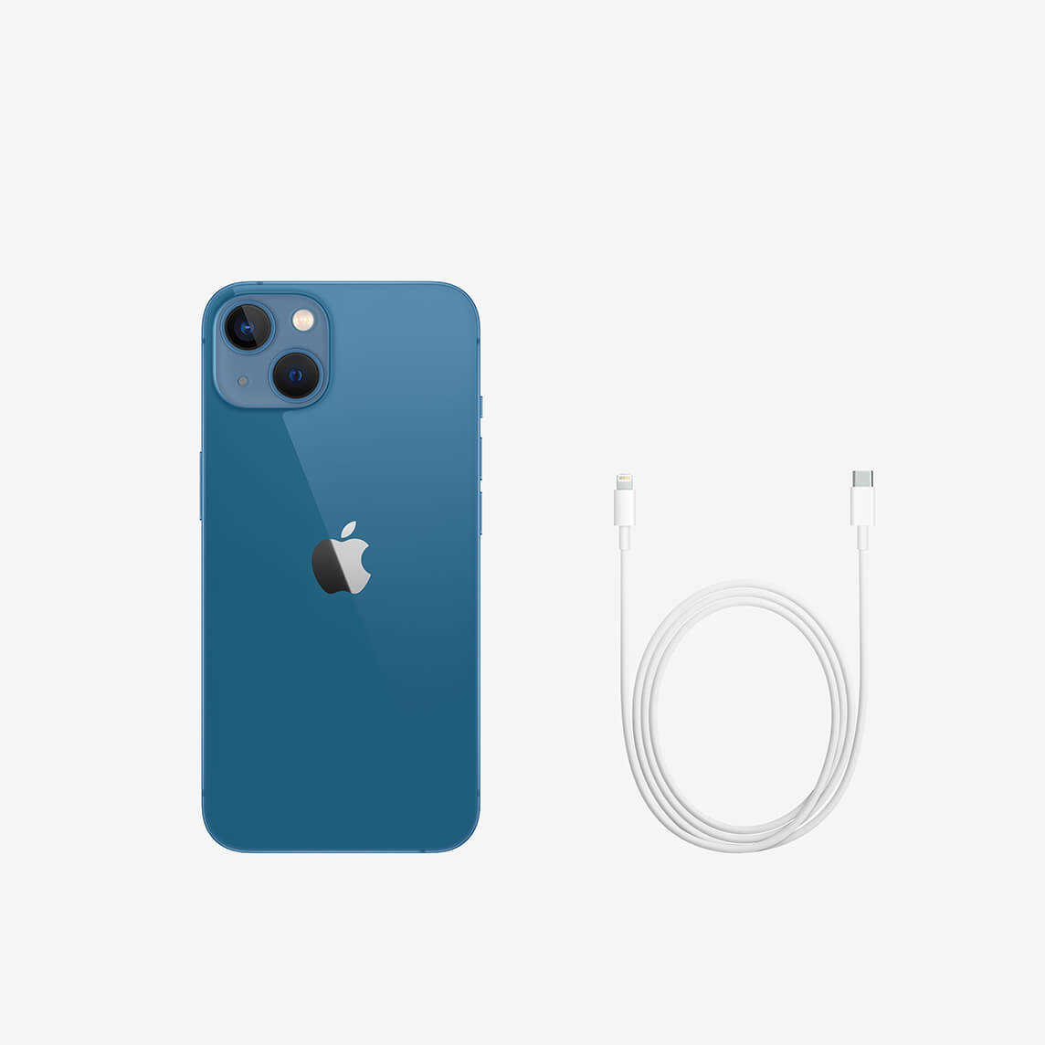 iPhone 13 niebieski - zestaw