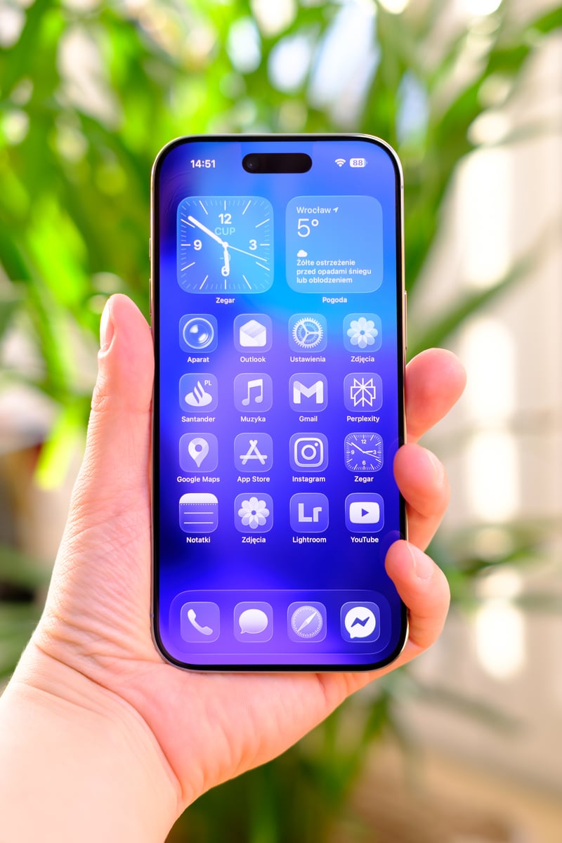iPhone Air ekran iPhone Air ekran