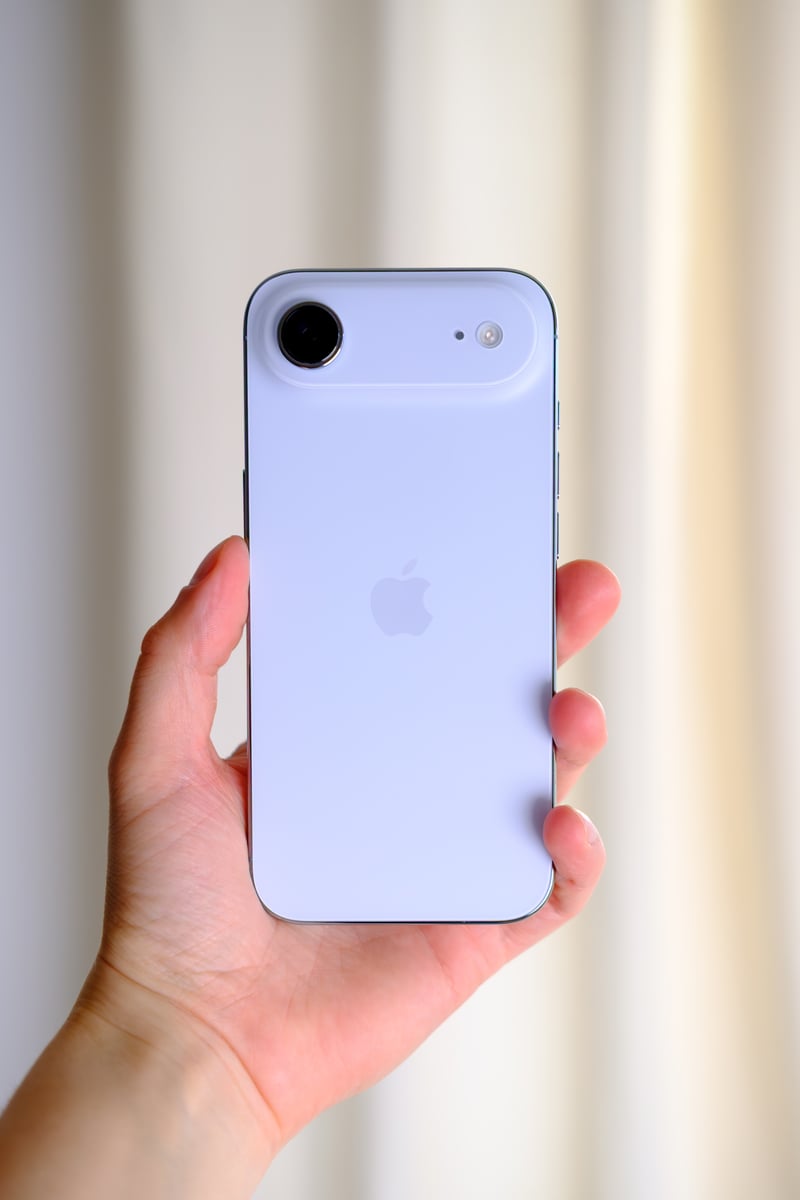iPhone Air wygląd tyłu telefonu iPhone Air wygląd tyłu telefonu