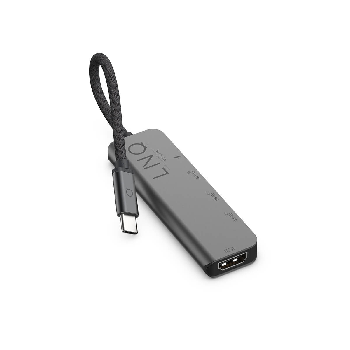 LINQ - Hub 5in1 Pro USB-C Multiport - Space Gray