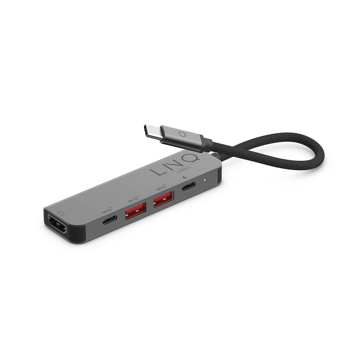 LINQ - Hub 5in1 Pro USB-C Multiport - Space Gray