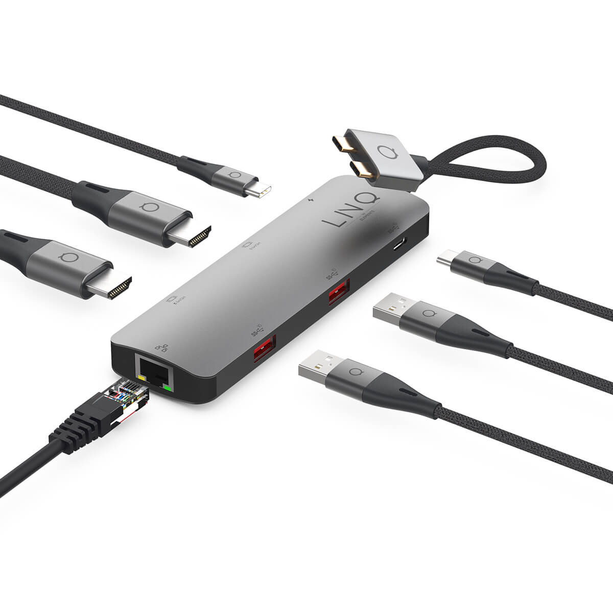 LINQ 7in2 D2 Pro MST USB-C Multiport Hub