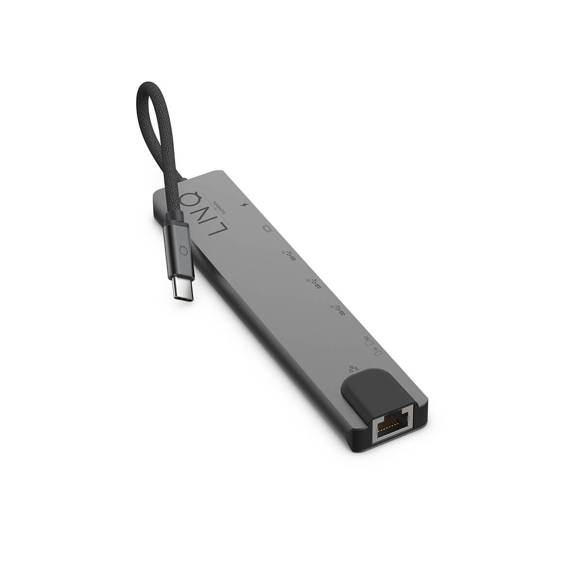 Linq - Hub 8 in 1 USB- C - Space Gray