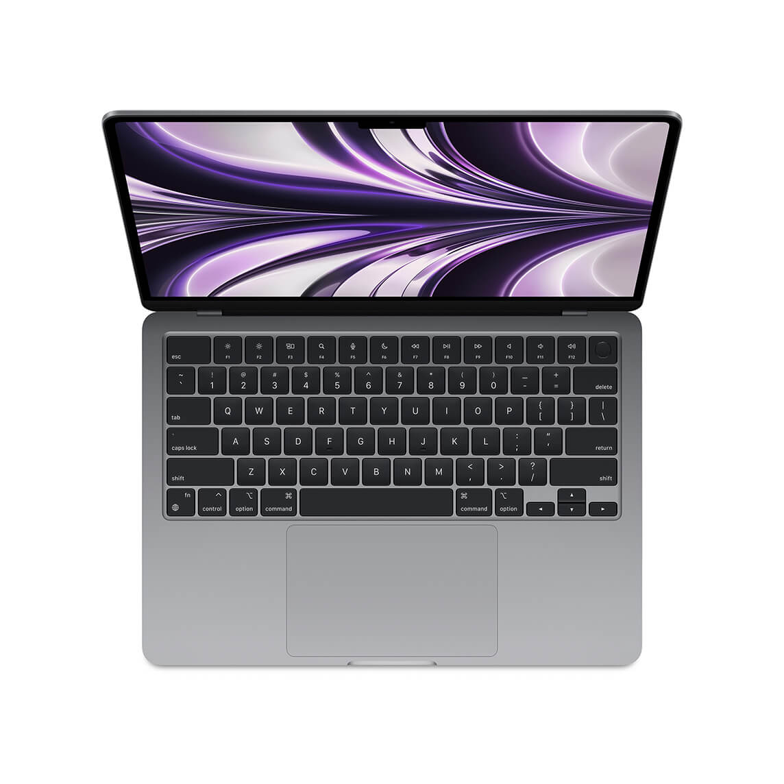 MacBook Air M2 - układ klawiatury