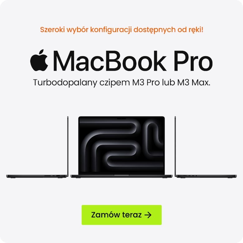 MacBook Pro - Turdopolany czipem M3 Pro lub M3 Max