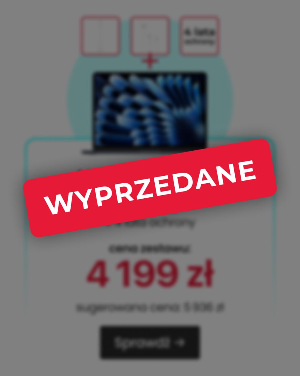 MacBook Air 13'' M4 zestaw