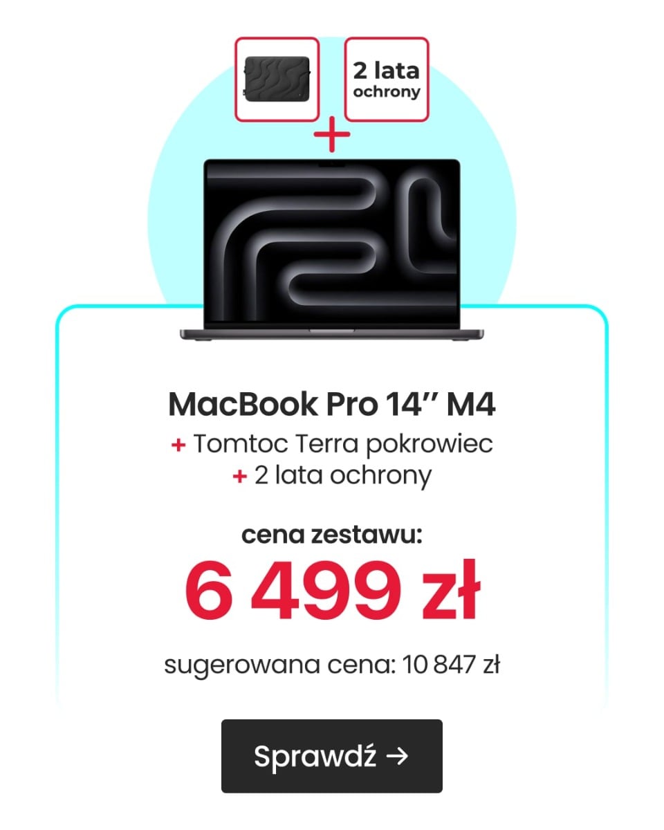 MacBook Pro 14'' M4 zestaw