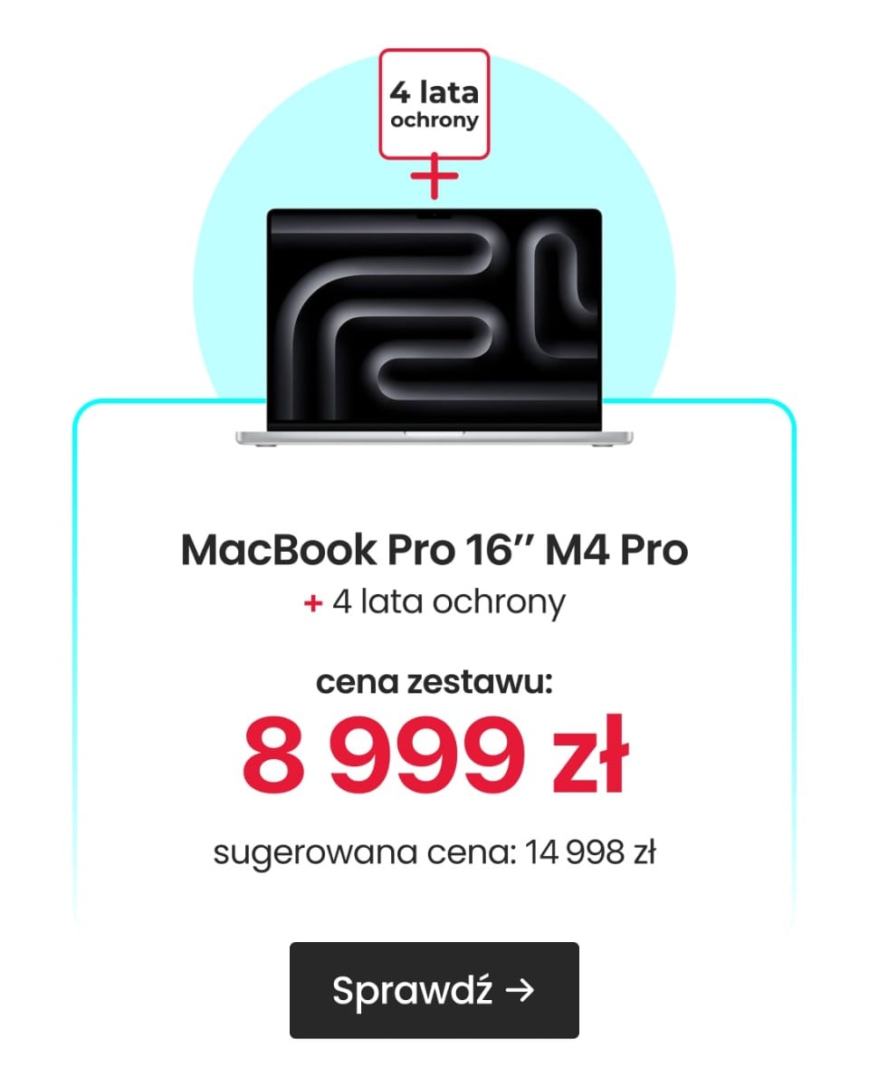 MacBook Pro 16'' M4 Pro zestaw