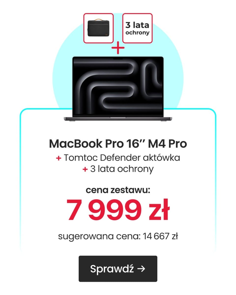 MacBook Pro 16'' M4 Pro zestaw