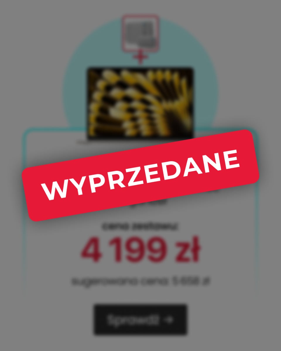 MacBook Air 13'' M3 zestaw MacBook Air 13'' M3 zestaw