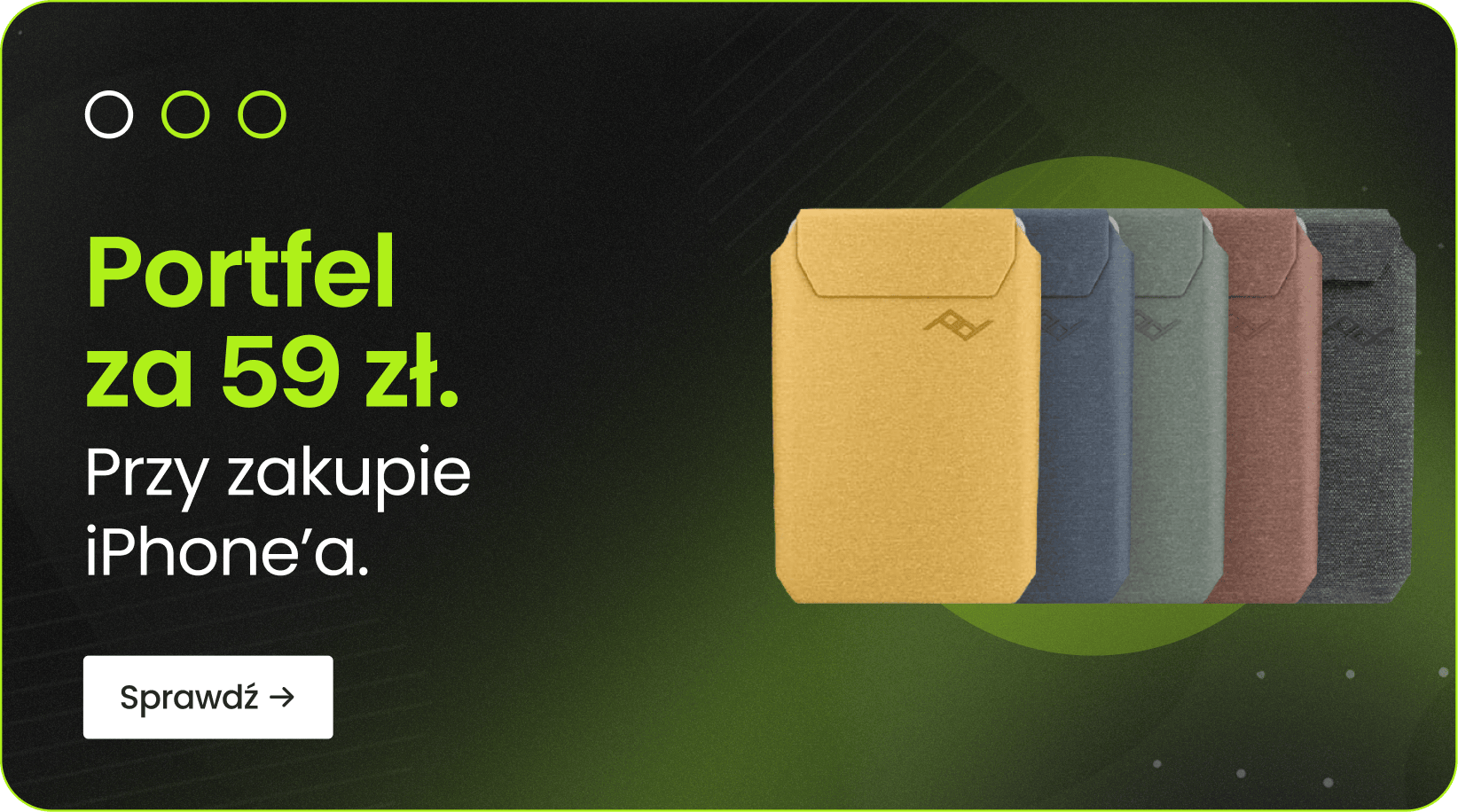 Portfel za 59 zł przy zakupie iPhone'a