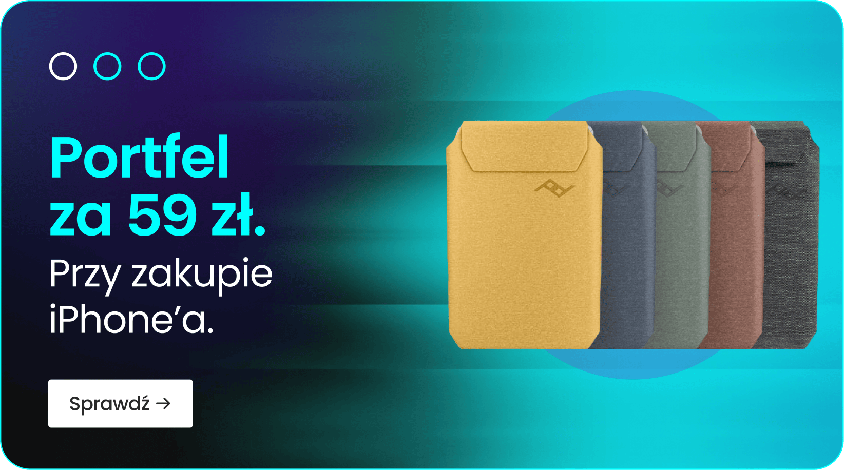 Portfel za 59 zł przy zakupie iPhone'a