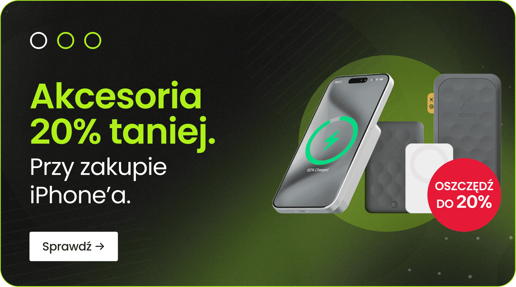 Akcesoria 20% taniej przy zakupie iPhone'a