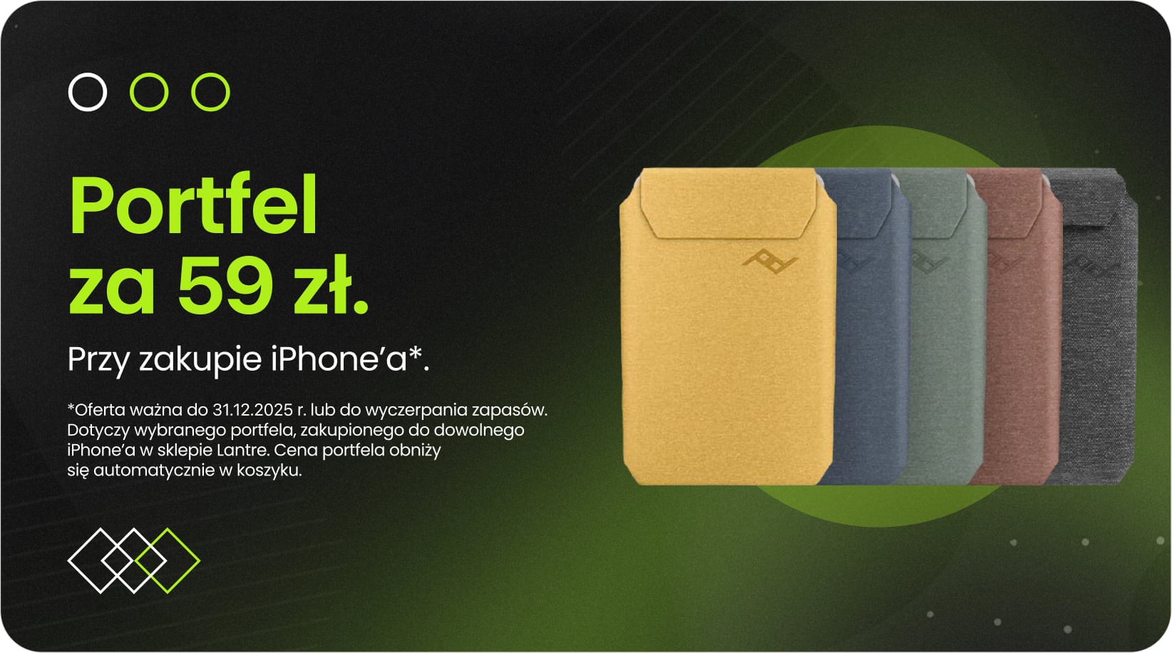 Portfel za 59 zł przy zakupie iPhone'a