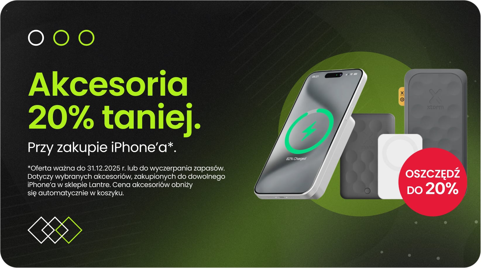 Akcesoria 20% taniej przy zakupie iPhone'a