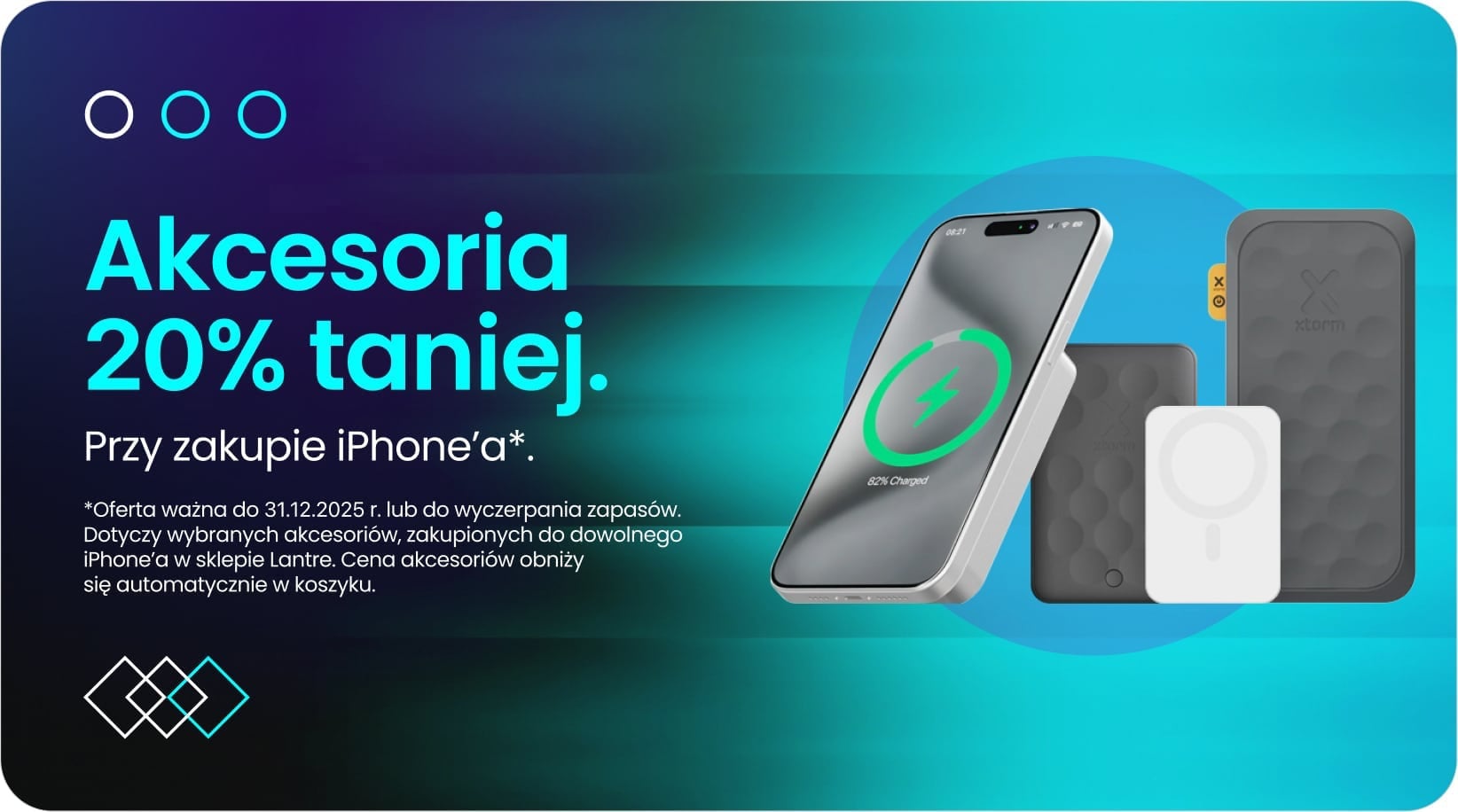 Akcesoria 20% taniej przy zakupie iPhone'a Akcesoria 20% taniej przy zakupie iPhone'a