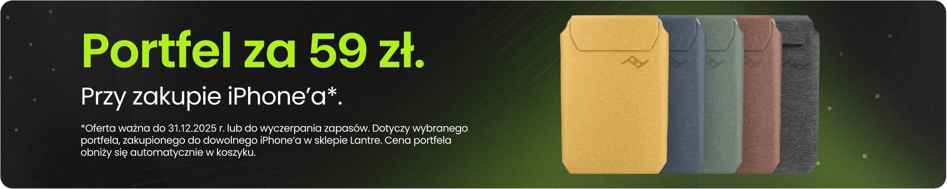 Portfel za 59 zł przy zakupie iPhone'a