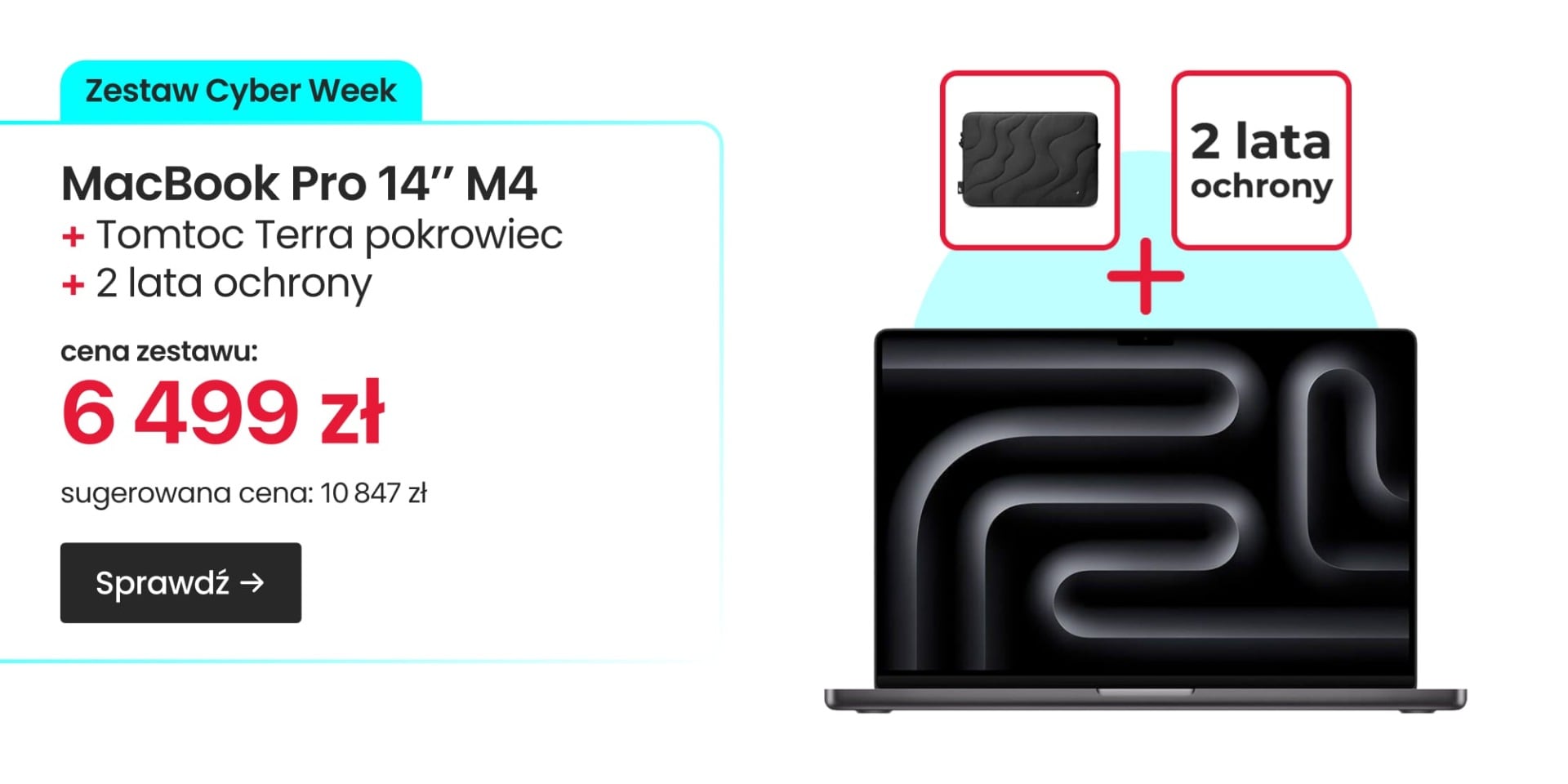 MacBook Pro 14'' M4 zestaw