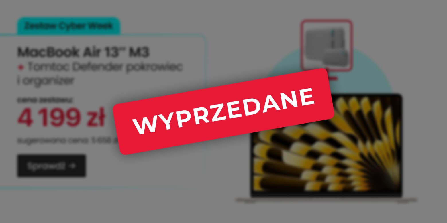 MacBook Air 13'' M3 zestaw