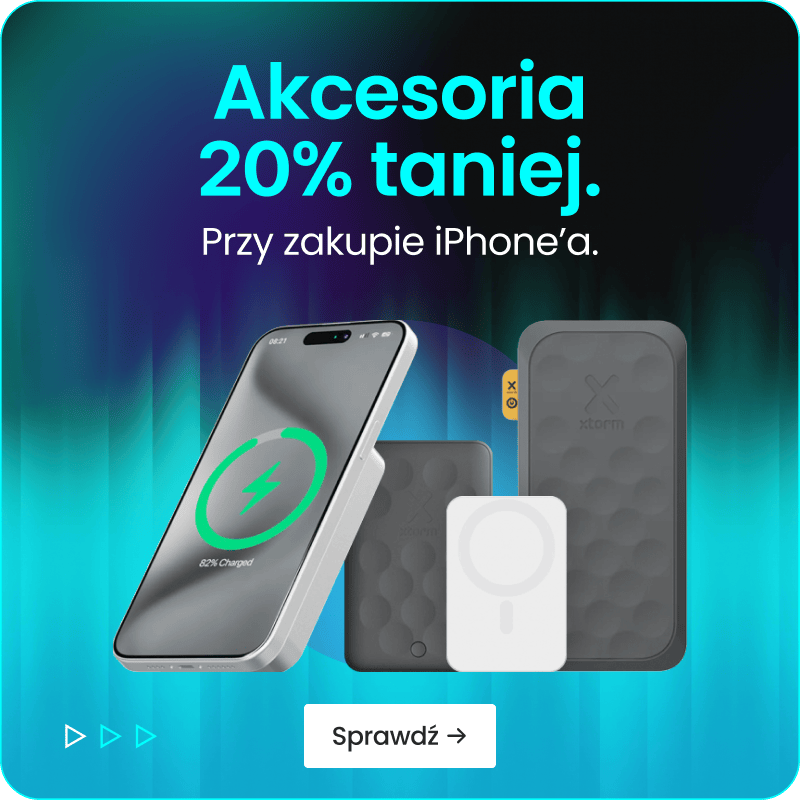 Akcesoria 20% taniej przy zakupie iPhone'a