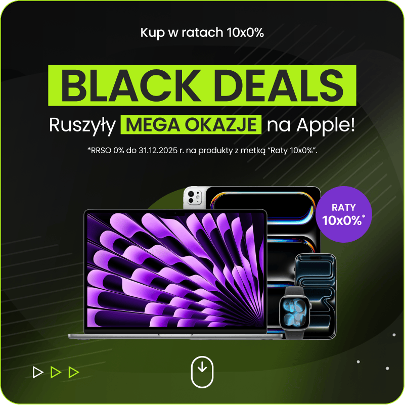 BLACK DEALS – Ruszyły MEGA OKAZJE na Apple!