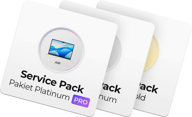 Service Pack -50% przy zakupie Apple