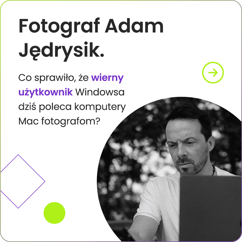 Fotograf Adam Jędrysik
