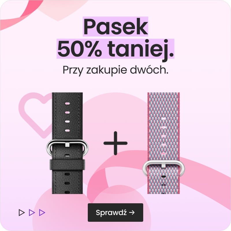 Pasek 50% taniej przy zakupie dw&oacute;ch