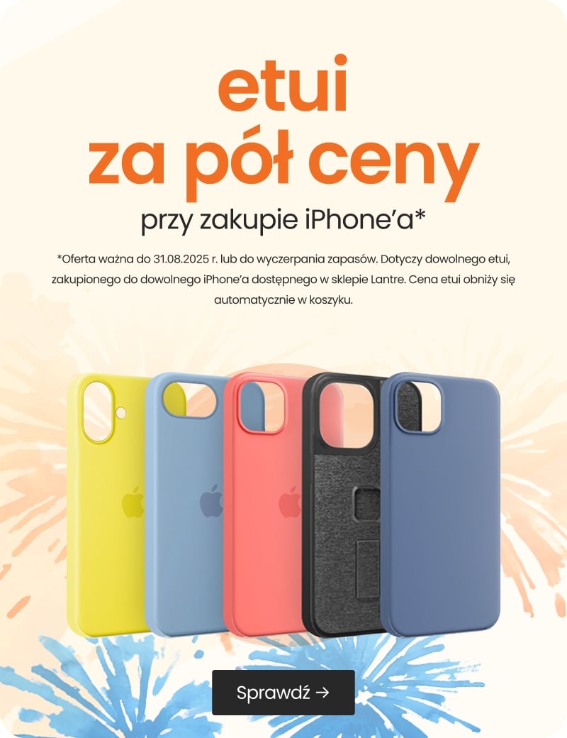 etui za pół ceny przy zakupie iPhone'a