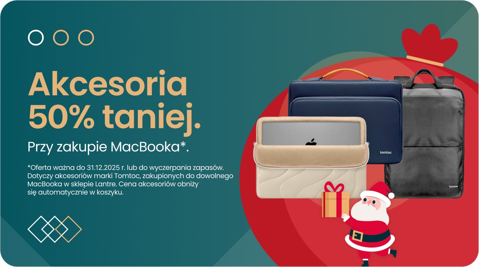 Akcesoria 50% taniej przy zakupie MacBooka