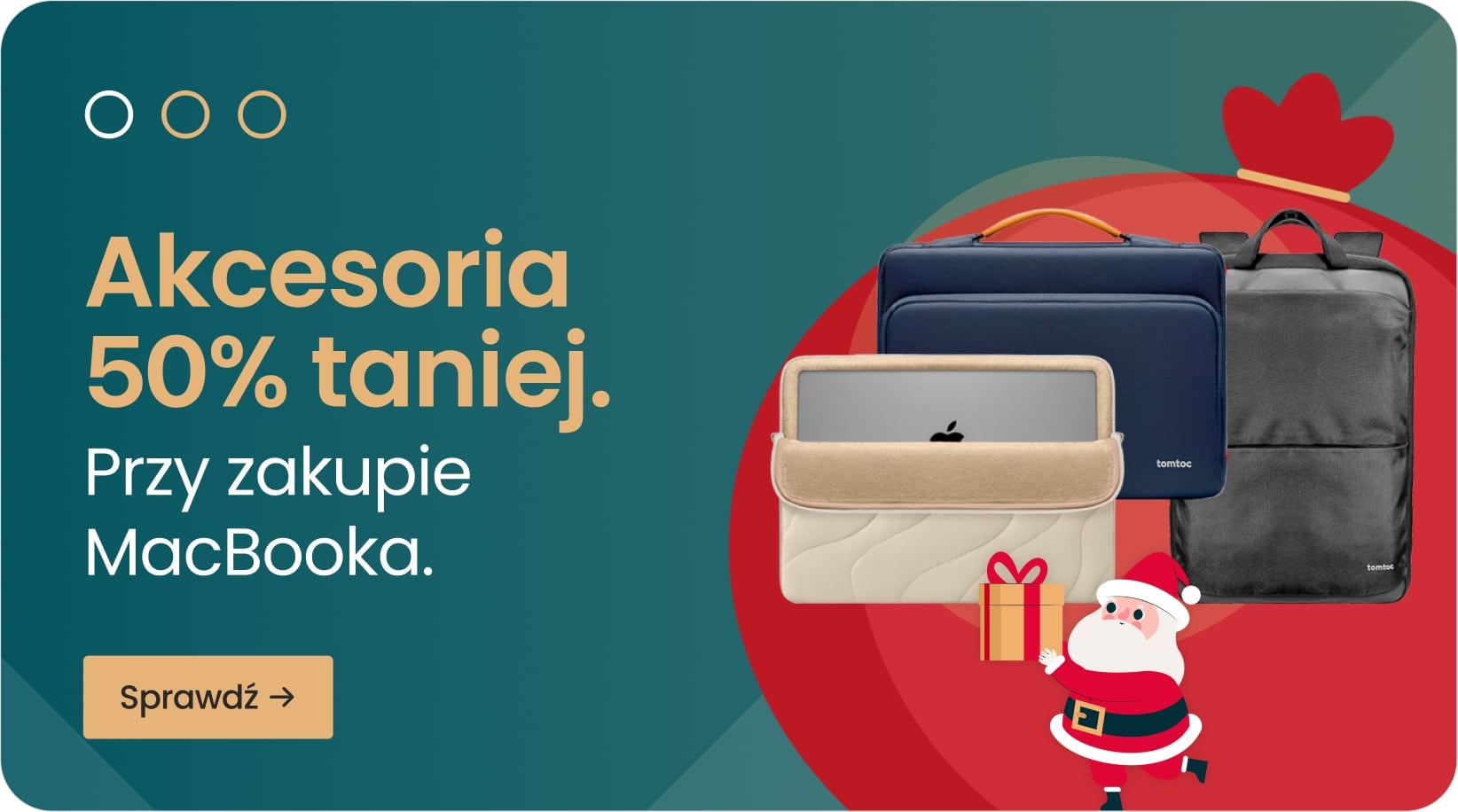 Akcesoria 50% taniej przy zakupie MacBooka