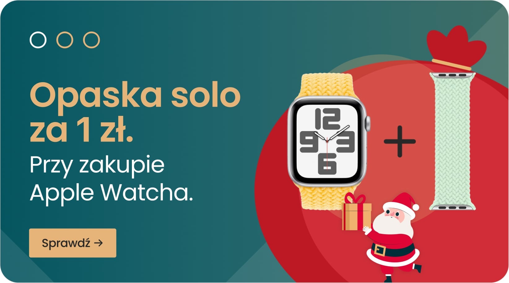 Opaska solo za 1 zł przy zakupie Apple Watcha