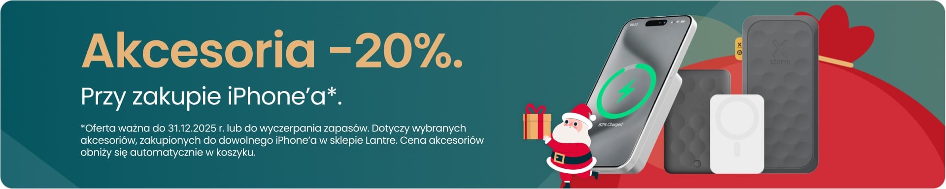 Akcesoria 20% taniej przy zakupie iPhone'a