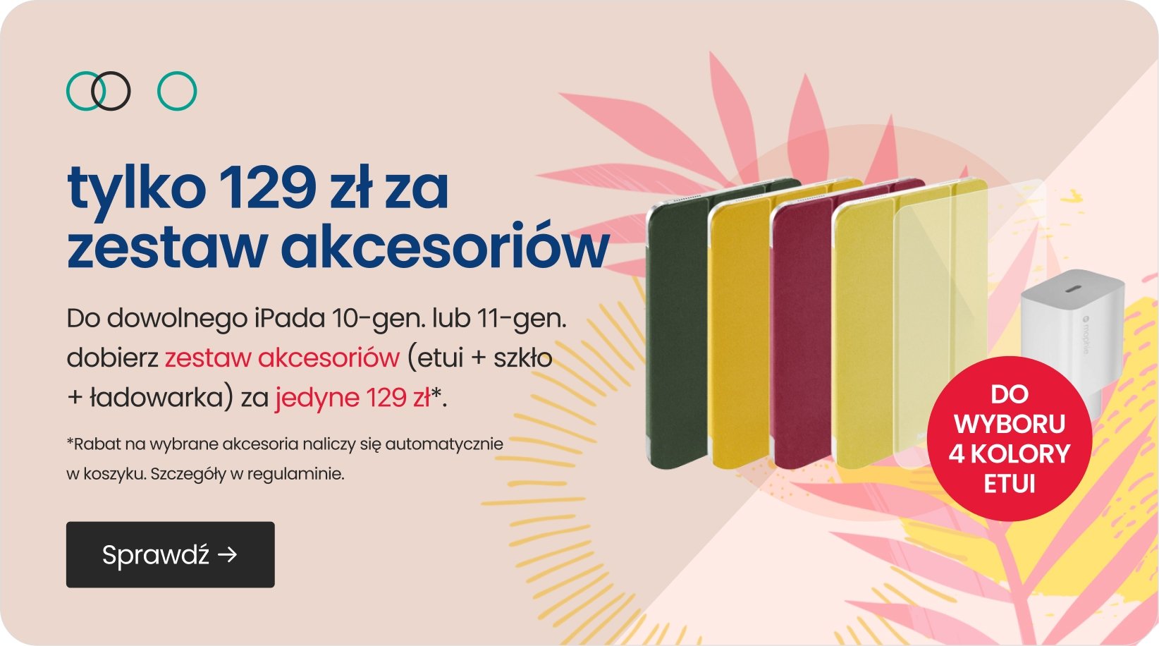 tylko 129 zł za zestaw akcesoriów