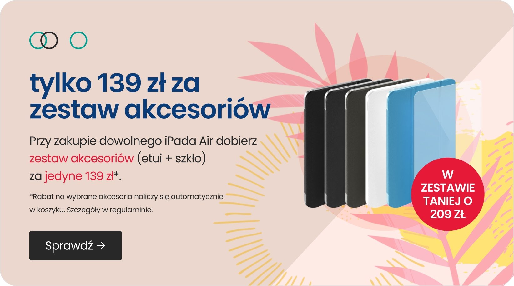 tylko 139 zł za zestaw akcesoriów