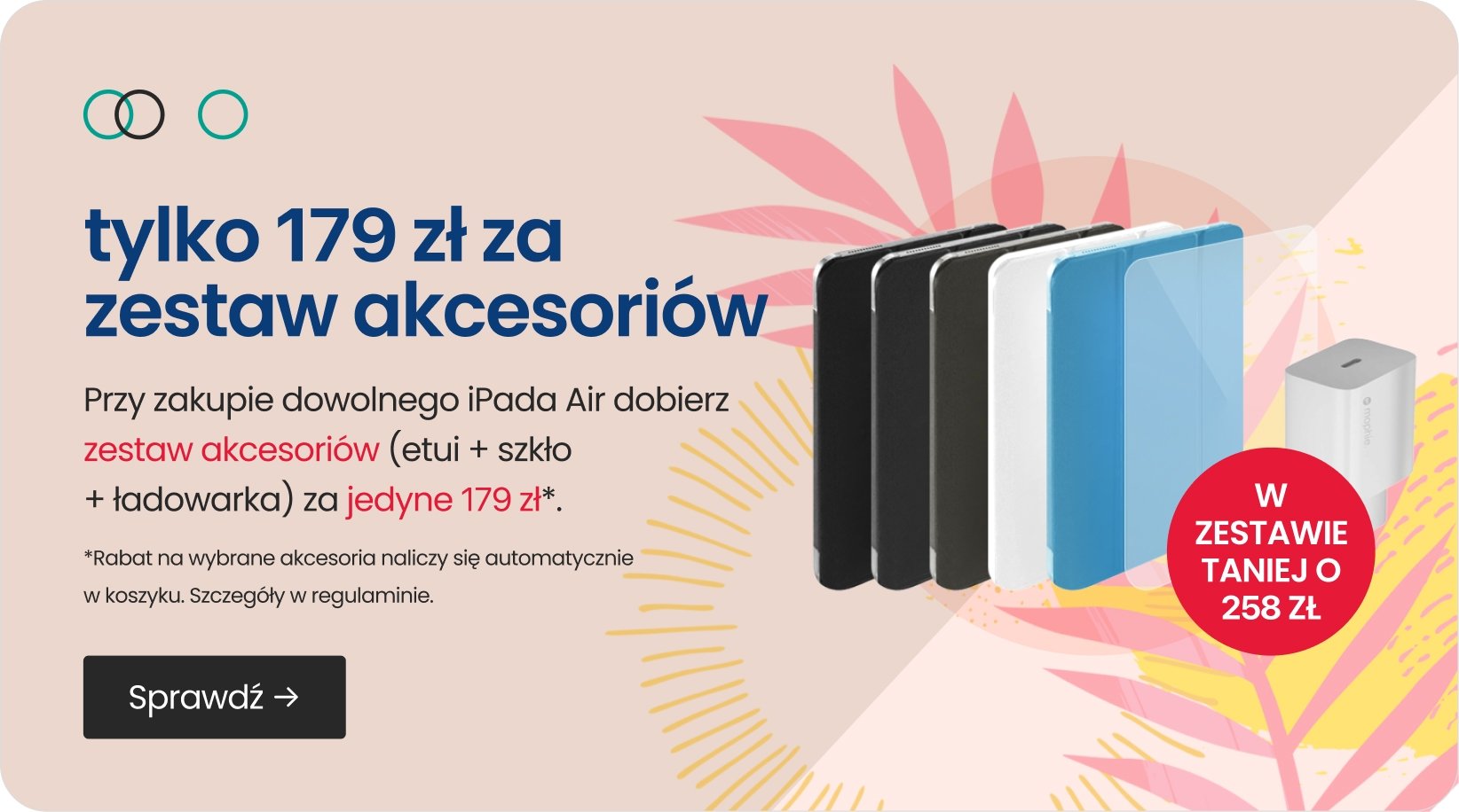 tylko 179 zł za zestaw akcesoriów