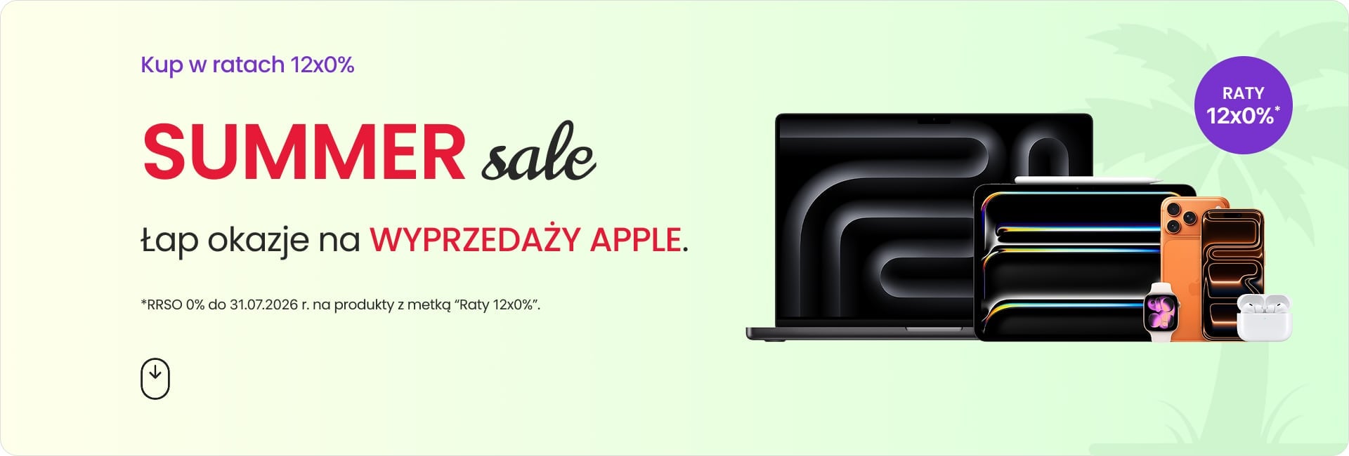 SUMMER SALE &ndash; Łap okazje na WYPRZEDAŻY APPLE