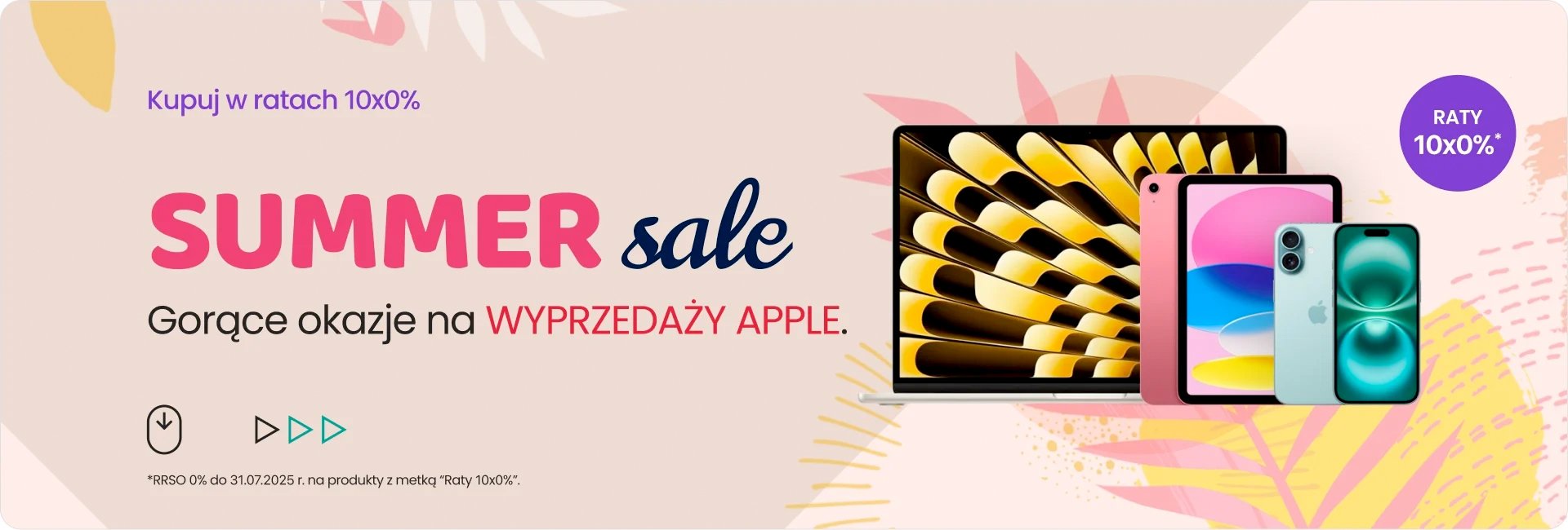 Summer Sale – gorące okazje na WYPRZEDAŻY APPLE Summer Sale – gorące okazje na WYPRZEDAŻY APPLE