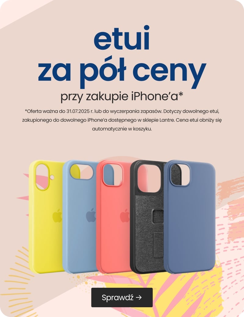 etui za pół ceny przy zakupie iPhone'a