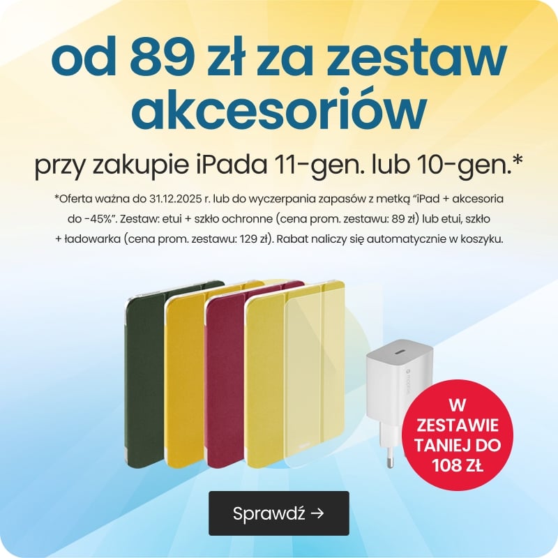 od 89 zł za zestaw akcesoriów