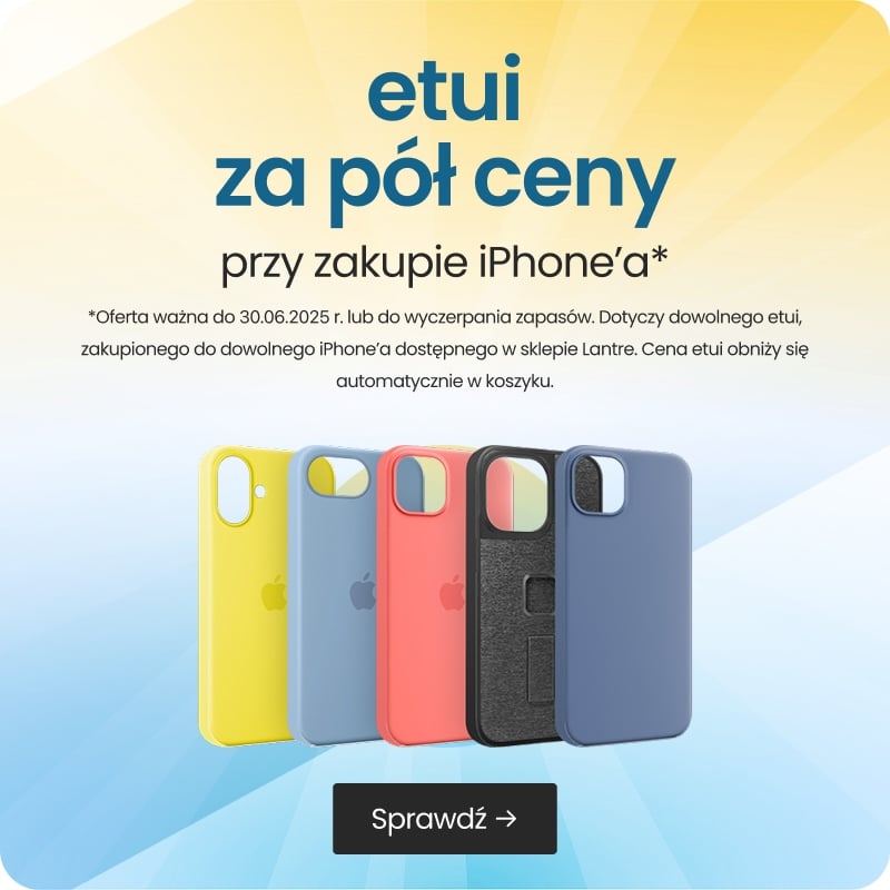 etui za pół ceny przy zakupie iPhone'a