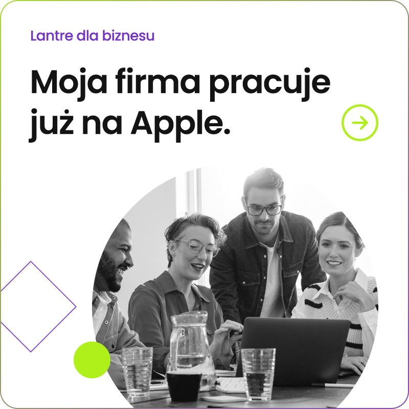 Moja firma pracuje już na Apple