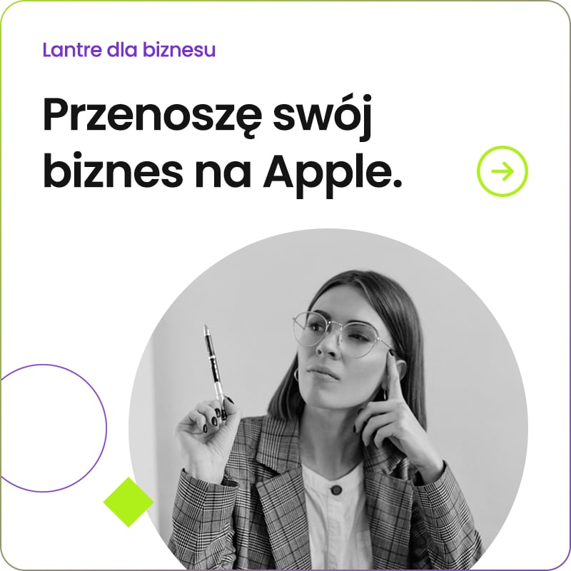 Przenoszę swój biznes na Apple