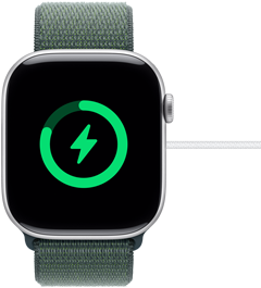 Prawie całkowicie naładowany Apple Watch Series 10