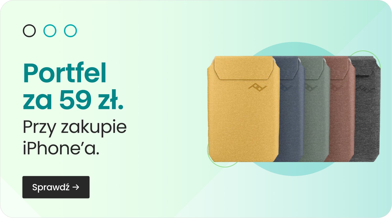 Portfel za 59 zł przy zakupie iPhone'a