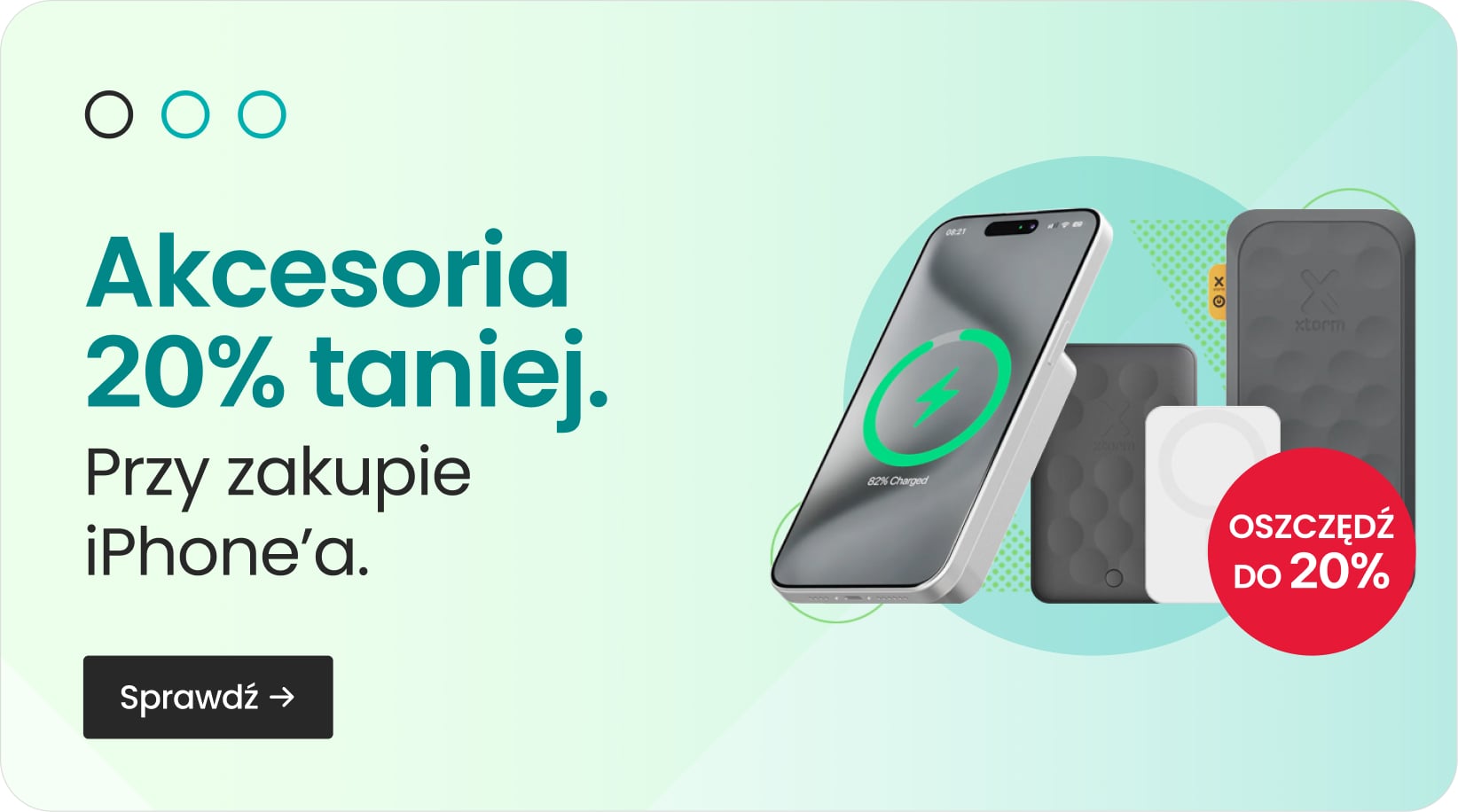 Akcesoria 20% taniej przy zakupie iPhone'a