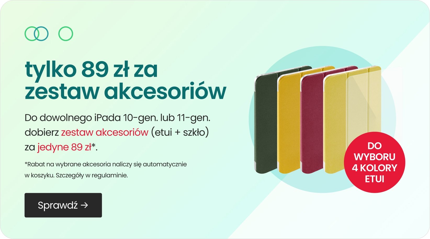 -40% na akcesoria do iPada