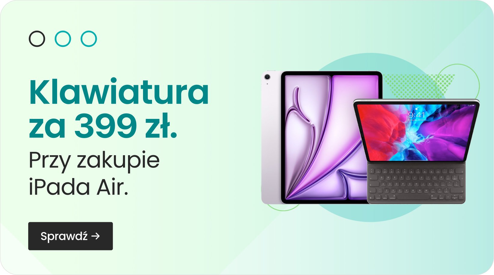 Klawiatura za 399 zł przy zakupie iPada Air
