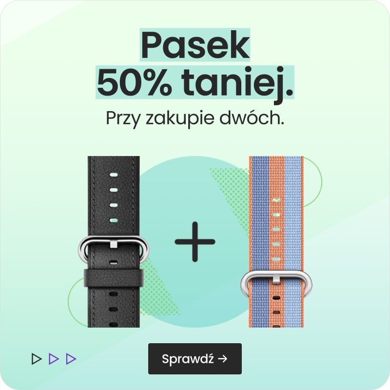 Pasek 50% taniej przy zakupie dw&oacute;ch