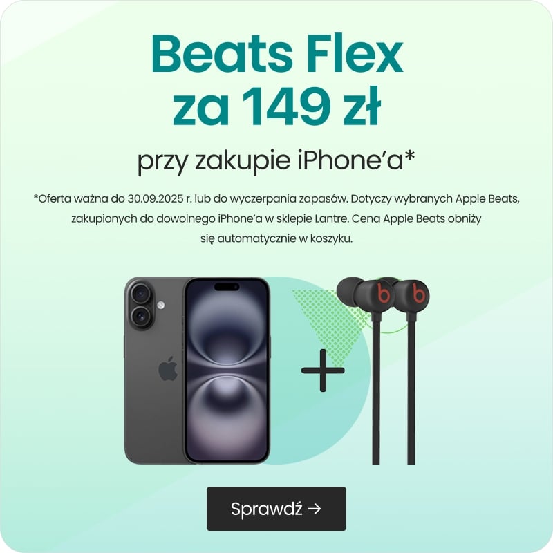 Beats Flex za 149 zł przy zakupie iPhone'a